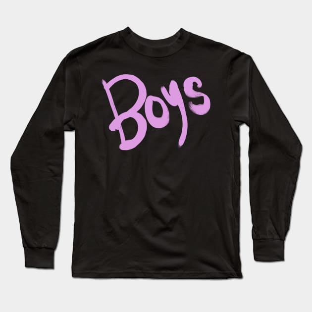 BOYS Long Sleeve T-Shirt by tiranocyrus